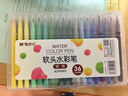 晨光（M&G） 水彩笔套装可水洗儿童幼儿园学生用水彩画笔卡通绘画画笔 软头笔36色ACP95807 实拍图