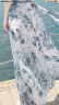 西子美丽心情夏季雪纺连衣裙2024女装新品仙女裙波西米亚长裙海边度假沙滩裙 图片色XZ16A266 XL 实拍图