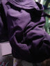 朵彩男士v领莫代尔秋衣秋裤套装薄款纯色基础内衣男木代尔套装 DX6698紫色 XXXL 实拍图