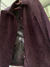 安贞雪老年人衣服奶奶装中老年女装衬衫夏装T恤女弹力透气妈妈装XC1397 紫色上衣 2XL 建议100-115斤 实拍图