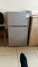 美的(Midea)88升 双门迷你小冰箱 家用冷冻冷藏 节能静音不占地(浅灰) BCD-88CM 实拍图