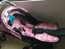 flykids婴儿推车超轻便携口袋伞车可坐躺宝宝车可上飞机避震换向折叠童车 单向款淡雅粉 实拍图