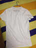 拓品高端纯色体恤衫男士修身圆领短袖t恤紧身半袖夏季健身运动上衣服 白色 （偏蓝 更显白） L /170 实拍图