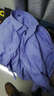 佐马仕 长袖衬衫男士衬衣男白色商务修身免烫职业正装工装大码男装春秋 斜纹紫罗兰 A8808 5XL 44 实拍图