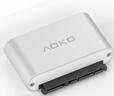 奥科美（AOKO） sata转usb3.0易驱线Type-c3.1 固态机械硬盘转接线带供电口连接线 AD206SW Gen2速度 +12V电源 实拍图