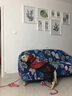 楚克奇（CHUKCHI）大狗衣服冬装加厚棉衣四腿大型犬连帽宠物服装金毛边境德牧萨摩 枣红色 32#背70cm胸90-95cm颈54cm 实拍图