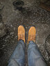 泰瑞盾劳保鞋轮胎底高帮实心男电焊鞋防砸防烫防铁屑 低帮四季款 轮胎底 43 实拍图