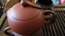 一茗金砂 宜兴紫砂壶泡茶壶名家吴海良原矿梨皮朱泥壶全手工大球孔西施壶 190CC小品 实拍图