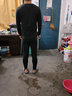 朵彩男士v领莫代尔秋衣秋裤套装薄款纯色基础内衣男木代尔套装 DX6685黑色 XL 实拍图