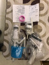 老式马桶水箱配件 连体坐便水箱水件 拍盖式排水阀带拉链冲水阀浮球进水阀 连体侧按钮套装 实拍图