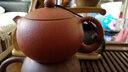 一茗金砂 宜兴紫砂壶泡茶壶名家吴海良原矿梨皮朱泥壶全手工大球孔西施壶 190CC小品 实拍图