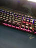 黑爵（AJAZZ） 热拔插轴机械键盘 104键游戏竞技键盘鼠标耳机套装 背光办公笔记本电脑键盘 白色红轴冰蓝版（热拔插轴） 实拍图