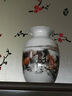 泥之恋 景德镇陶瓷器花瓶现代时尚简约客厅家居装饰工艺品摆设摆件小花插 主八骏图冬瓜瓶 带实木底座 实拍图