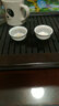 瓷牌茗茶具（cipaiming teaset）瓷牌茗 青花瓷功夫茶具套装玲珑镂空整套陶瓷泡茶具茶壶茶杯 【金玉满堂】1壶6杯-7件套 实拍图