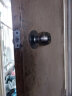 嵩山球锁不锈钢球形锁 室内卧室房间门锁卫生间锁圆形把锁锁球型门锁厕所门锁 SH-3201（配3把钥匙） 70#长舌 实拍图