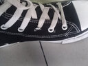 回力男鞋帆布鞋男春夏季布鞋校园情侣男女高帮休闲鞋经典学生板鞋子男 黑间白【基础百搭款】 39 实拍图