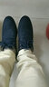 易帝（YIDI）男鞋 低帮运动休闲鞋透气帆布鞋 反绒板鞋男士户外平底开车鞋 HY217 蓝色 41 实拍图