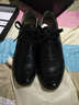 保罗骑士增高鞋男士内增高鞋休闲鞋时尚真皮男鞋增高6厘米男士皮鞋隐形增高 黑色 42 实拍图