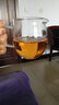 神雕（SHEN DIAO）加厚高硼硅耐热玻璃功夫茶具配件公道杯带过滤茶漏分茶器茶海公杯 大龙胆公杯(400毫升)+龙头茶漏 实拍图