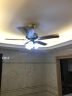 三洛（SANLUO）美式水晶吊灯客厅全铜灯欧式简约餐厅主卧室房间别墅大厅LED吊灯 8头+LED灯泡(吸吊两用)+包安装 晒单实拍图