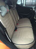 翰静 半包布汽车坐垫四季通用汽车座套小车座椅套适用于 卡其色 宝马X1 X3 X5 3系 实拍图