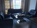 初嘉（CJ） 办公沙发 商务办公室沙发 会客办公沙发茶几组合 西皮3+1+1 实拍图