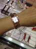金洛丝(KINROS)瑞士进口机芯女士手表石英方形复古手链表白礼物送女友 玫瑰金贝壳面 KR680011 实拍图