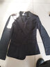 微羽轩小西装女职业装女装正装女套装修身西服外套女士工作服商务黑色西装 单件西装（黑色） M （建议90-100斤以内） 实拍图