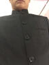 HAIPAIHAOYU 中山装男立领修身商务单件外套 1665黑色单上衣 L/170 实拍图