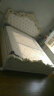 梦美斯宣 家具 欧式床 卧室板木美式双人床结婚床组合套装带软靠床1802 [白色]1.8米高箱款 实拍图