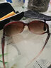 帕杰斯（PAR JUST） 帕杰斯(PAR JUST) 大框墨镜小辣椒女士太阳镜女款大框修脸太阳镜 香槟色 副 实拍图