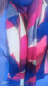七襄韩版女士秋冬季办公室空调房防寒围巾披肩两用加厚保暖时尚仿羊绒围巾 红蓝色 晒单实拍图