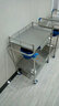 加厚不锈钢器械台医用小推车仪器车手术车治疗车换药车器械车 双层单抽屉（中号） 实拍图