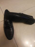 宾度（J.Benato）【品牌旗舰】休闲鞋男士套脚商务皮鞋耐磨驾车鞋舒适豆豆鞋 黑色 41 实拍图