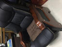 粤尚邦（YUE SHANG BANG）老板椅真皮商务电脑椅家用大班椅可躺总裁座椅人体工学椅子办公椅 黑色牛皮加按摩带搁脚 实拍图