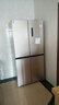 美的(Midea)468升 十字对开门无霜冰箱 纤薄机身 多维智能双变频 电冰箱 芙蓉金BCD-468WTPM(E) 实拍图