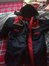 宏安途工作服棉袄棉衣工装男劳保服防风反光条冬季工程服活里活面棉服 红色+藏蓝上衣 175/XL 实拍图