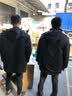 猎阵黑色保安大衣男套装保安服冬套装门岗棉衣男棉袄棉衣冬季酒店物业 中长款大衣 175/XL 实拍图