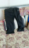 朴祺冬季男士加绒加厚运动裤高腰深裆宽松大码直筒休闲裤弹力针织卫裤 深灰色 【加绒加厚】 6XL 码3尺2-3尺3腰围 实拍图