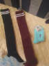 过膝袜子天鹅绒丝袜女长筒微压小腿袜女JK日系防滑高筒袜学院风长款显瘦 黑色过膝袜52cm左右 均码【建议80-140斤内】 实拍图