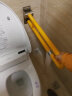 无障碍马桶折叠扶手卫生间老人残疾人扶手栏杆厕所浴室防滑坐便器 3代标准60黄-有腿 晒单实拍图