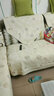 益丽丝（yilisi） 四季沙发垫套装布艺实木沙发坐垫子欧式双面全棉可水洗定制 蒲公英-米黄 110*210cm单片 实拍图