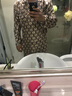 狄兰丝（dilansi）重磅真丝睡衣男士春夏两件套装100%桑蚕丝大码印花宽松可外穿舒适 流沙简影-长款 3XL （建议175-200斤） 实拍图