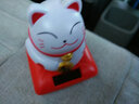 鹰时代汽车摆件车载车用车内摆件太阳能公仔摇摆娃娃招财猫饰品车内装饰 太阳能招财猫摆件 实拍图