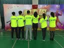 2022新款羽毛球服套装男女夏短袖短裤上衣速干羽毛球裤比赛队服网球运动衣服团购印字定制 A3860男绿色套装 M 实拍图