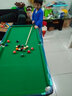 万凯亲子儿童台球桌 斯诺克桌球台 儿童学生标准 家用台球桌 玩具 140cm 可升降可折叠款美式 实拍图