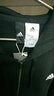 阿迪达斯 （adidas）羽绒服男装 25冬季新款运动服健身休闲连帽防风保暖时尚羽绒外套 黑色连帽/三条纹/绒子含量80%/主推 2XL 实拍图