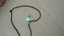 千宝莱项链男女简约刻字夜光石夜明珠颈链吊坠复古红绳情侣学生闺蜜礼物 16mm合金扣黑绳一条 不刻字 实拍图