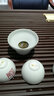 豹霖 茶漏汝窑茶漏功夫茶具配件茶叶滤茶器 陶瓷冰裂过滤网器 汝窑茶漏- 月白 实拍图