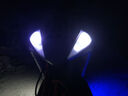 电动摩托车迅鹰改装12V灯泡踏板鬼火转向灯超亮仪表小灯泡LED插泡雾灯示宽灯T10灯 白色 /一个 实拍图